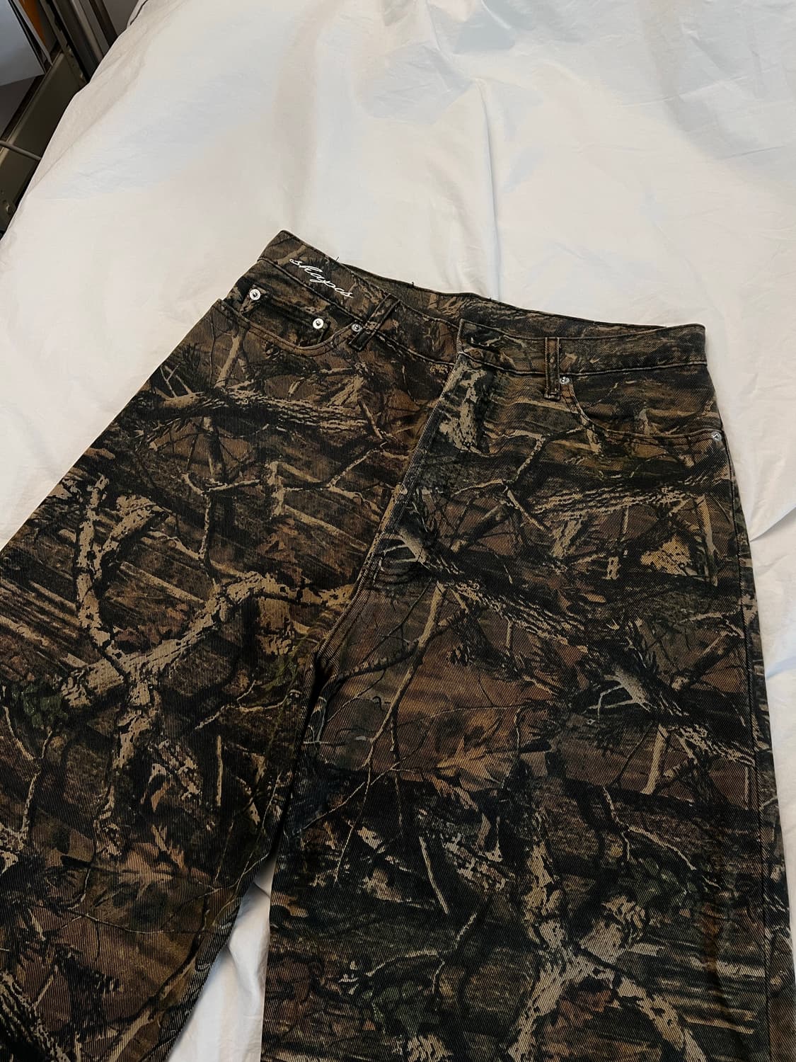 shapesUSA 카모 와이드 레그 데님 / 30 상품이미지3