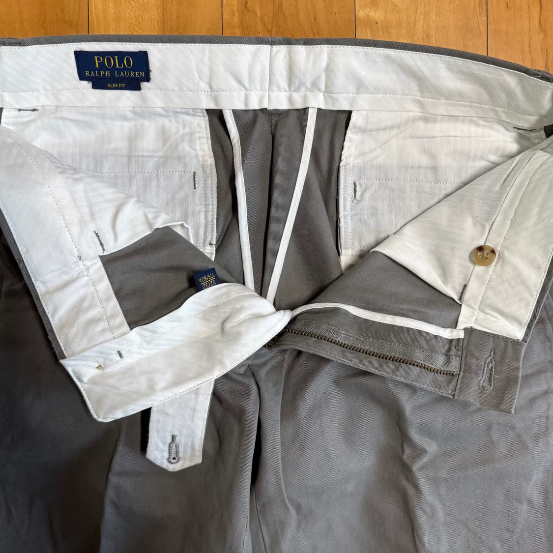 폴로 슬림핏 치노팬츠 그레이 32 상품이미지4