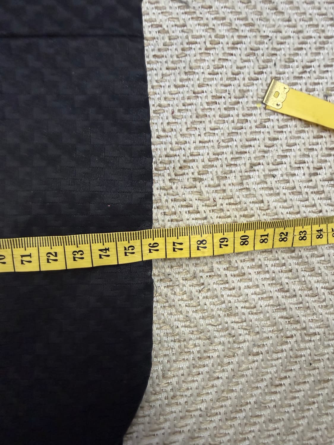 정품) 타임옴므 한섬 블랙 체크 패턴 자켓 100 상품이미지9