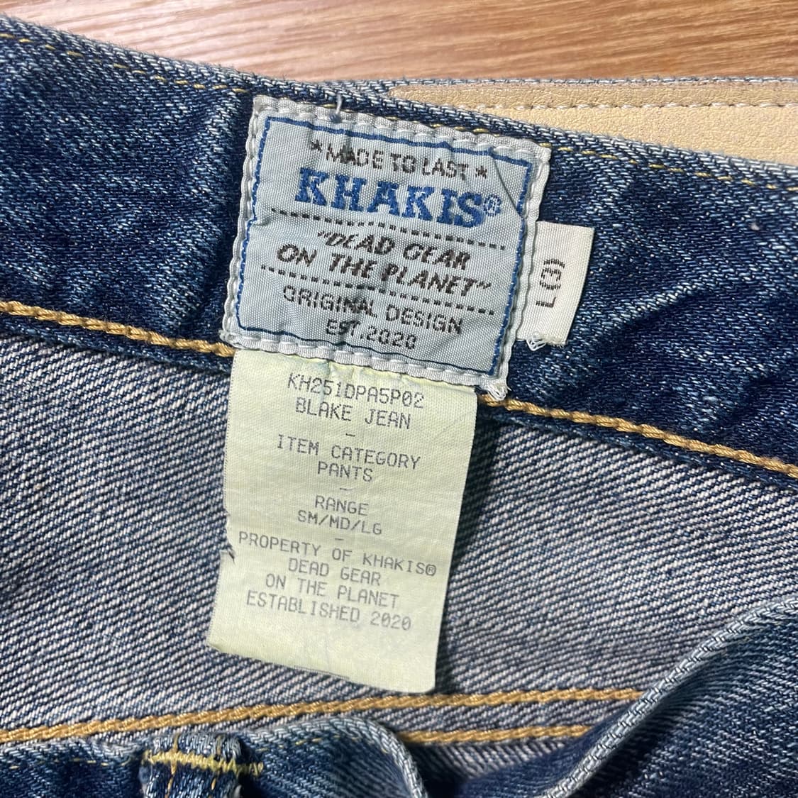 카키스 blake jean / L사이즈 상품이미지5