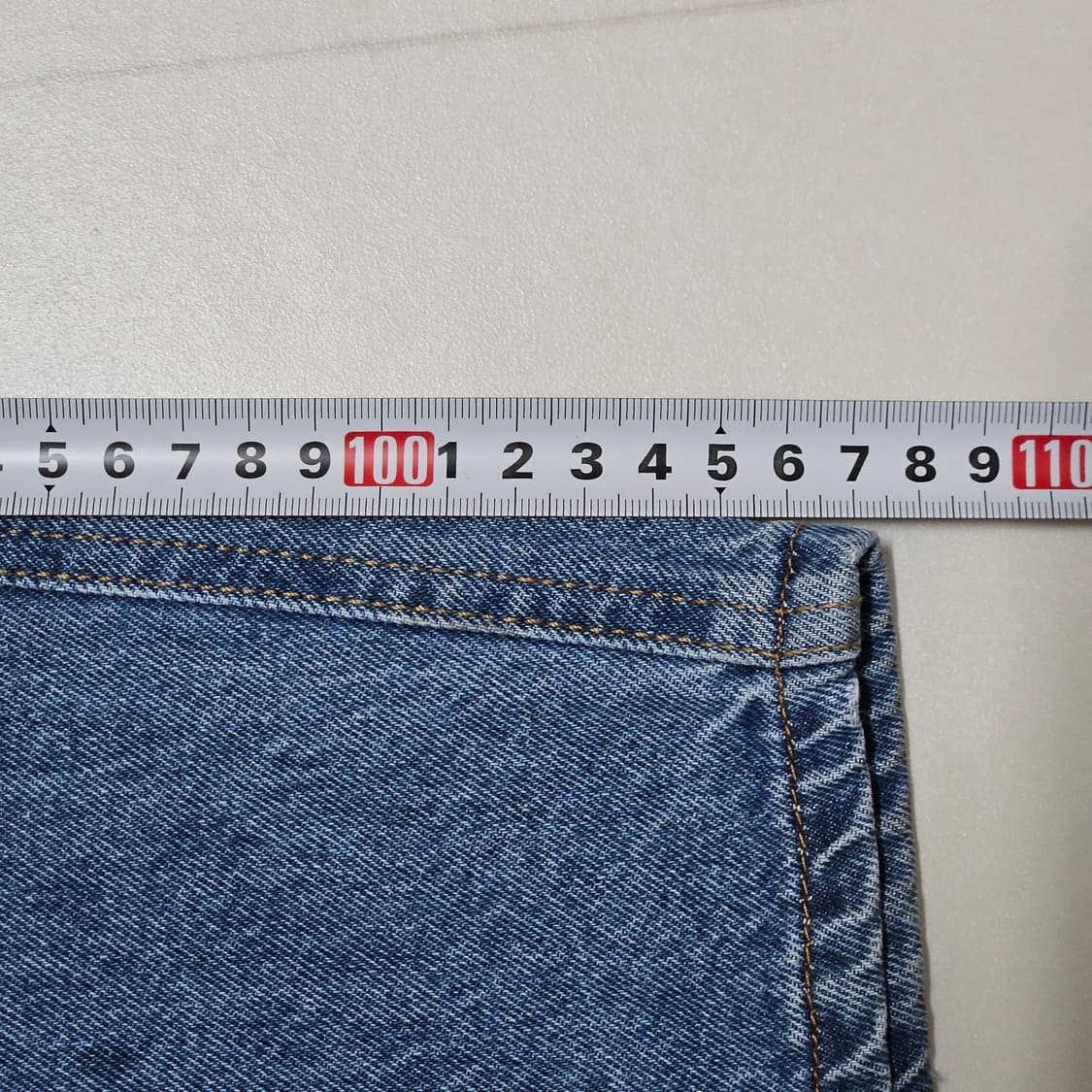 올드스쿨 데님 더블니 카고팬츠 36 상품이미지7