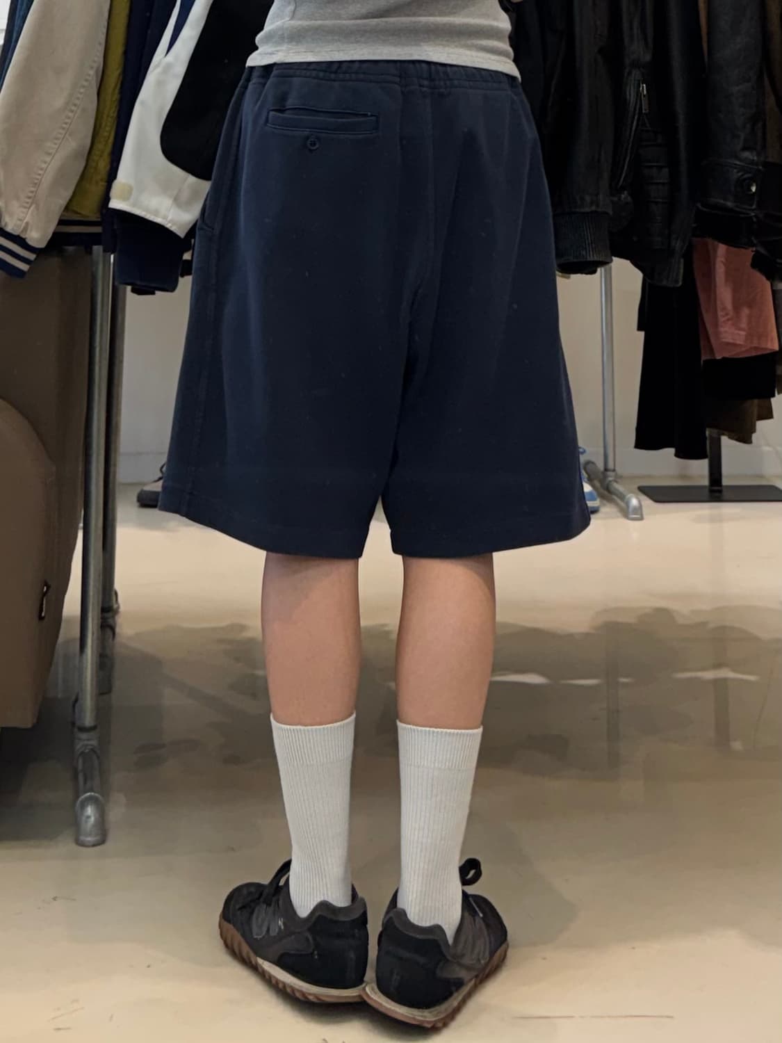 폴로 코튼 네이비 스웻 쇼츠 상품이미지7