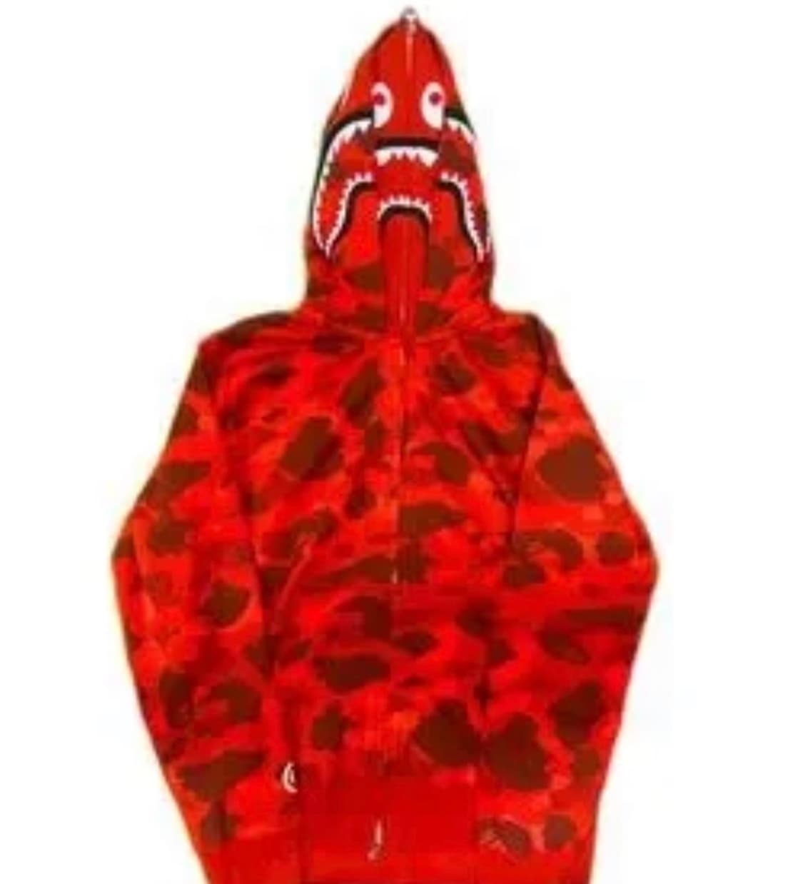 베이프 더블샤크후드 적계 새상품 (급처 상품이미지1