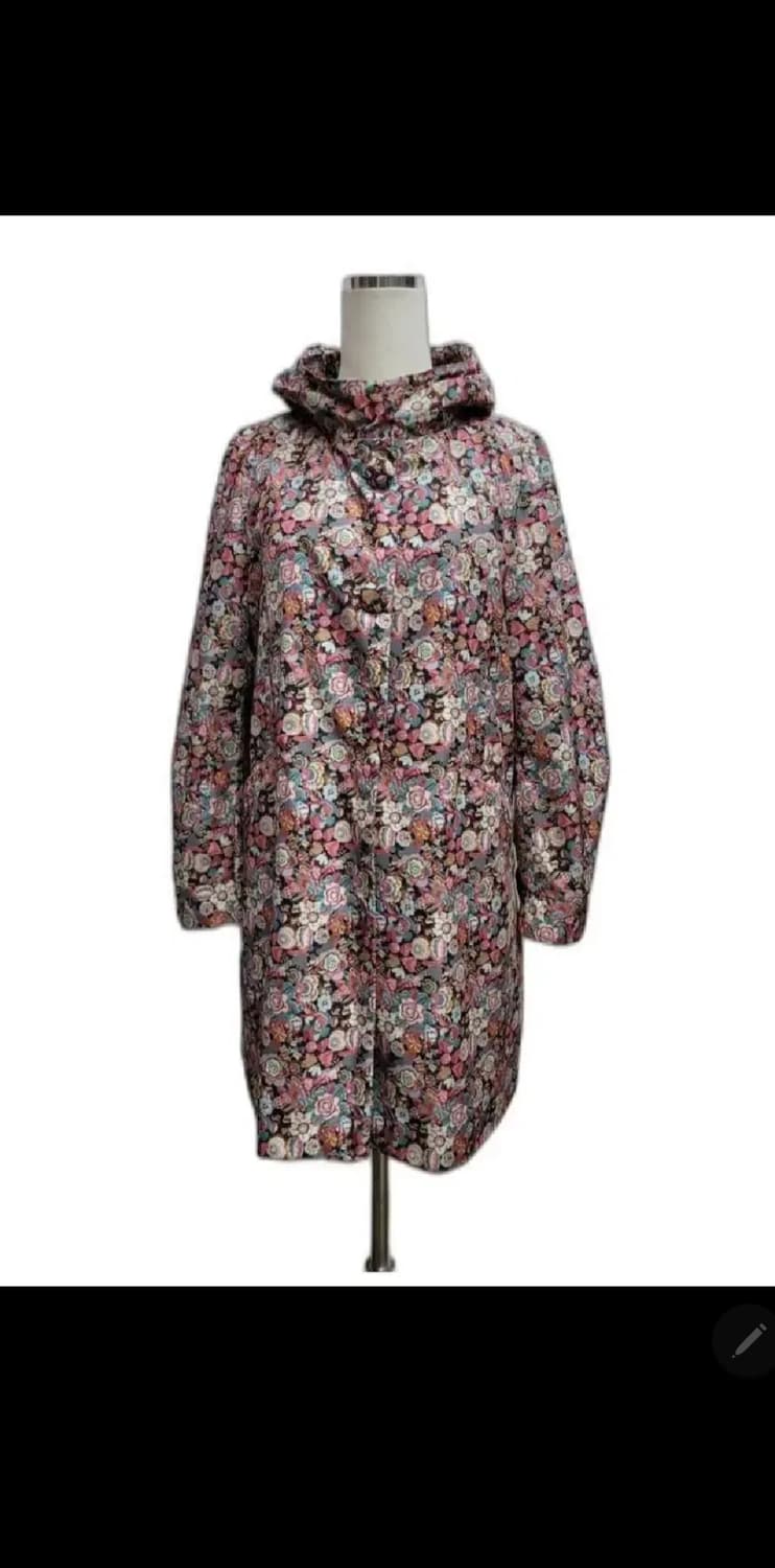 GIVY 기비 꽃무늬 트렌치 코트 /  여 65호 (85-90-160)
 상품이미지1