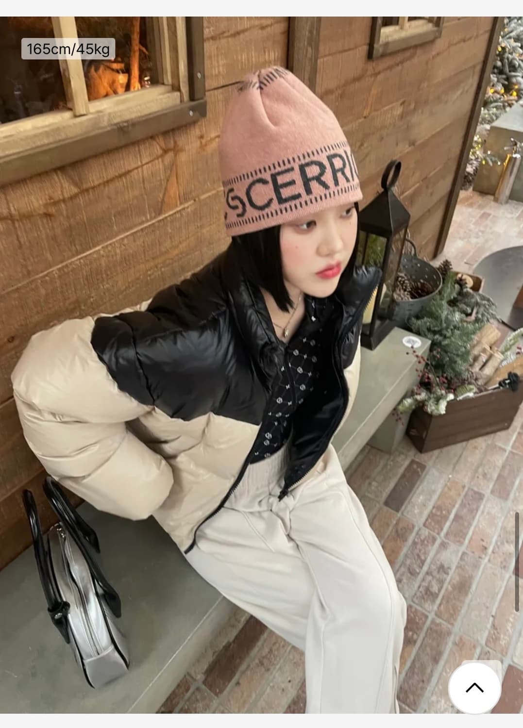 새상품/구할수X/약30%저렴)리버시블구스다운-블랙 L/인스턴트펑크 상품이미지1