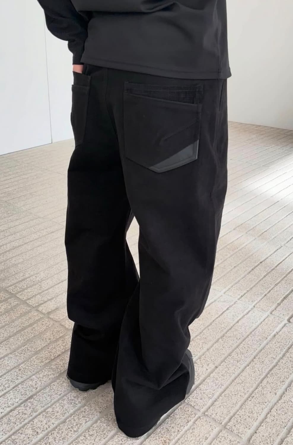 [구매] Xlim ep.9 시퀀스 블랙 데님 상품이미지1