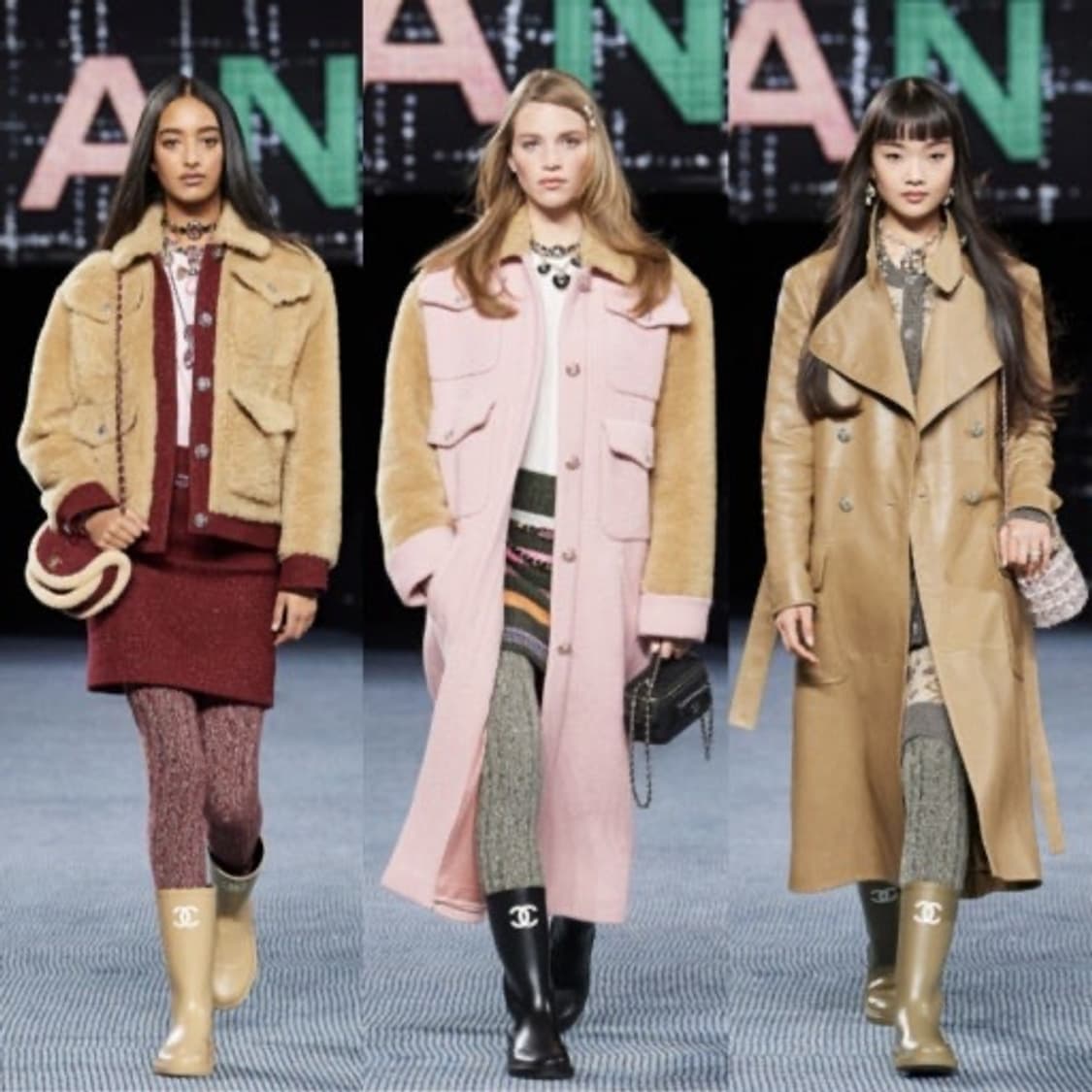 샤넬 러버 레인부츠 40  상품이미지9