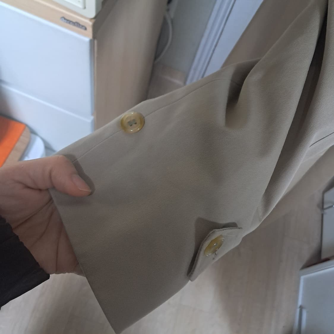 버버리 런던 정품 빈티지 트렌치 코트 12 LONG(약 66~날씬77 상품이미지6