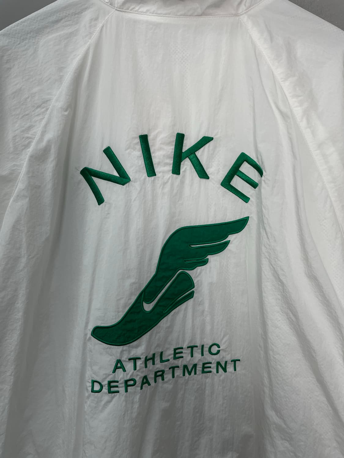 나이키 우븐 백로고 화이트 바람막이 자켓 H1537 상품이미지6