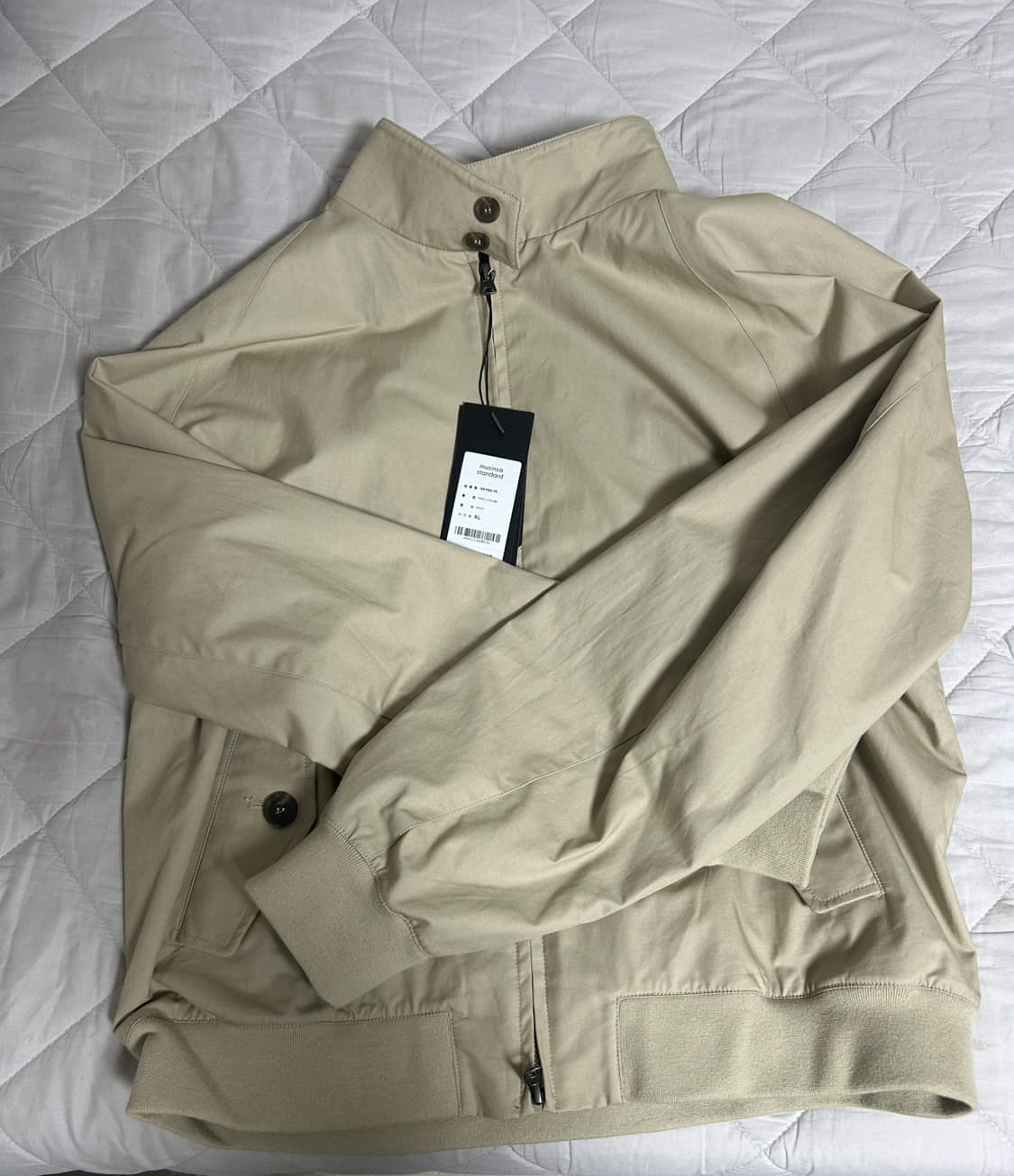 무신사스탠다드 코튼 해링턴 자켓 xl 상품이미지1