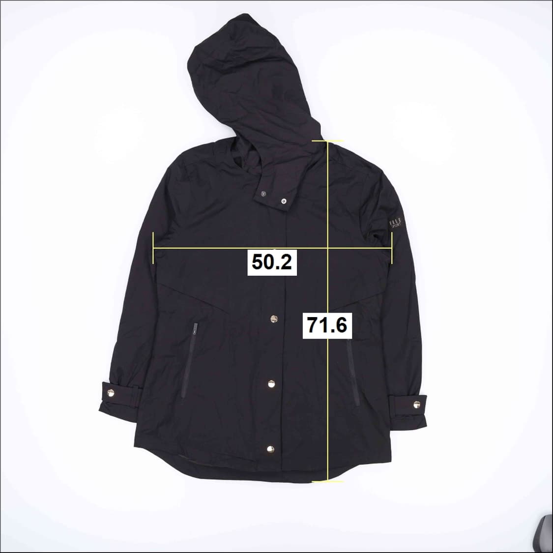 [95] 엘르 스포츠 기능성 후드 바람막이 자켓 1222J 상품이미지6