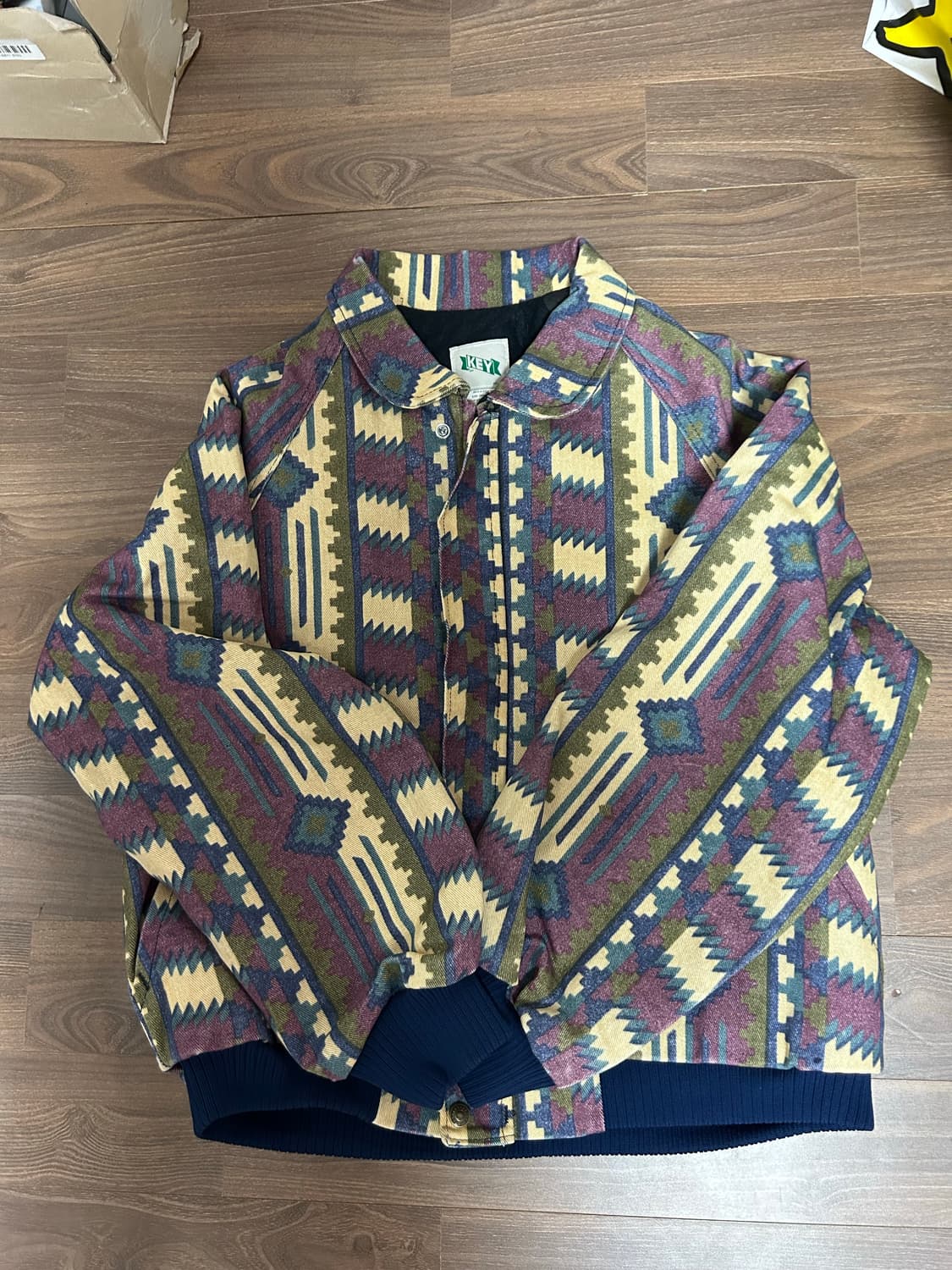 KEY USA 네이티브 패턴 자켓 / 90s 빈티지 / Made in U 상품이미지1