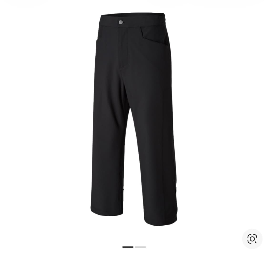 NONNOD 플렉서블 팬츠 블랙 상품이미지1