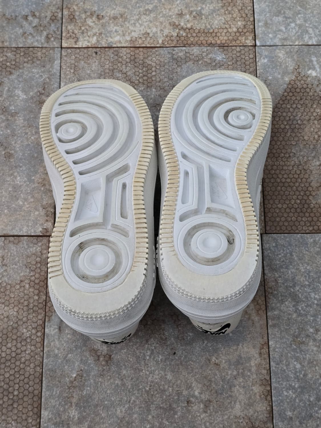 (235)나이키 에어포스 1 플랫폼 베이지 상품이미지10