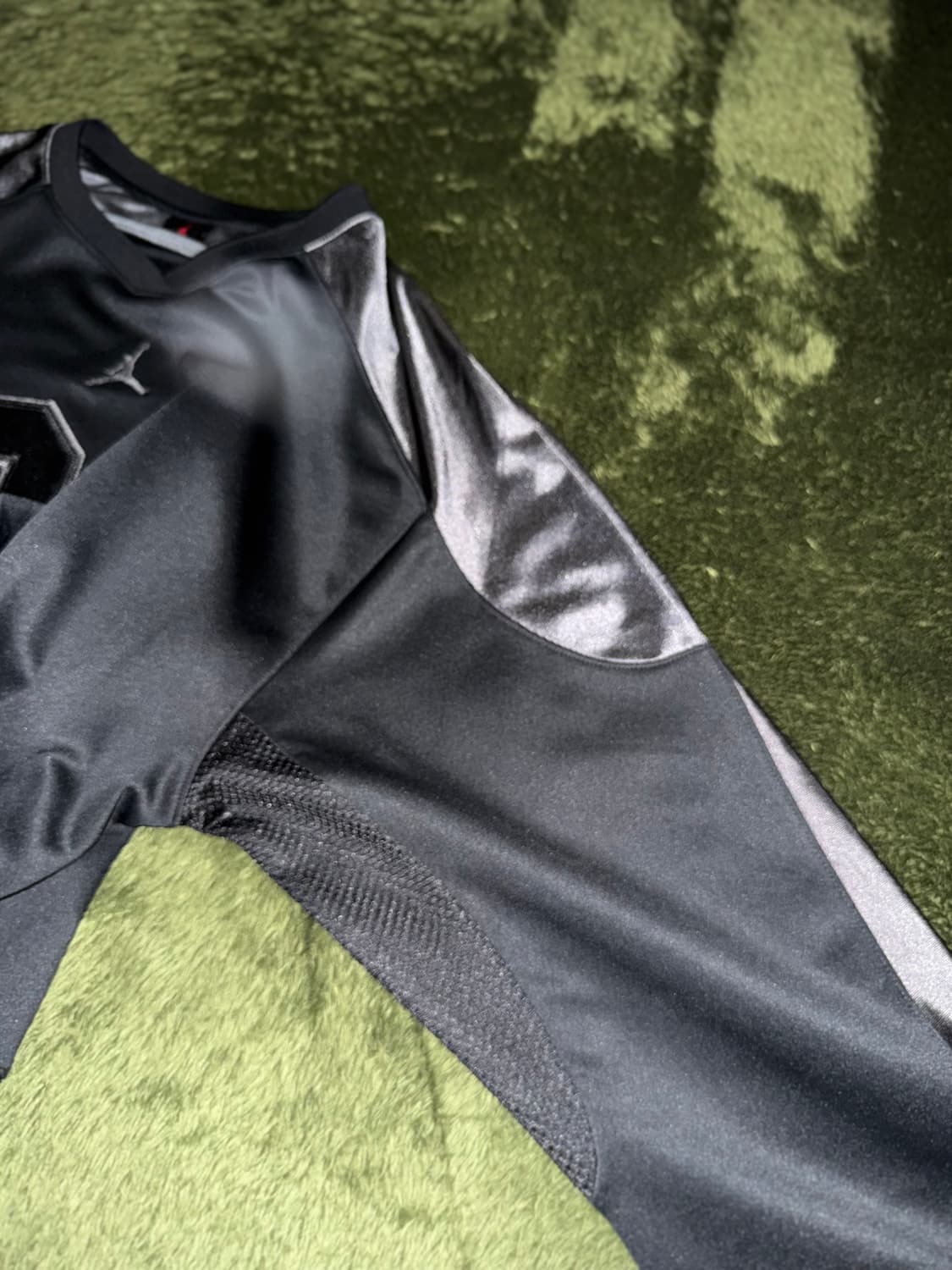 [L] 조던 브루클린 컬리지에이트 하키 저지 블랙 상품이미지7