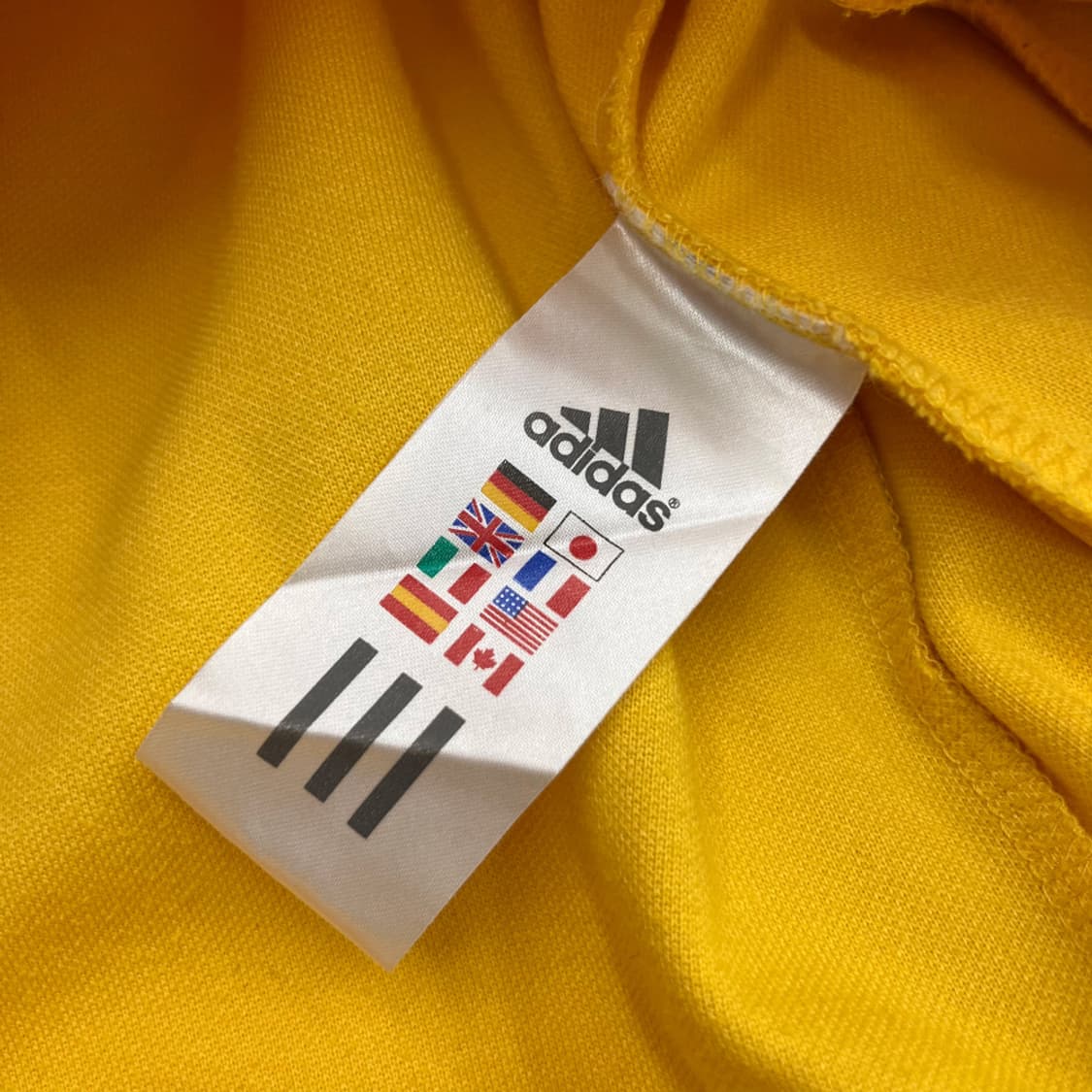 아디다스 에센셜 바나나맛 블랙라인 트랙탑 100 상품이미지5