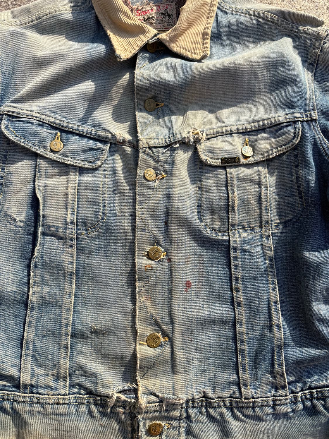 오리지널 60s Lee 101LJ 스톰라이더 상품이미지7