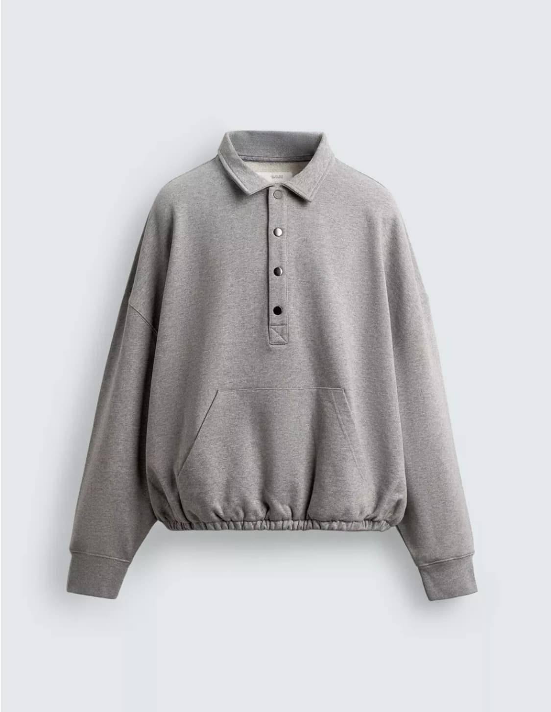 [M]자라 폴로 크롭핏 카라 티셔츠 상품이미지8