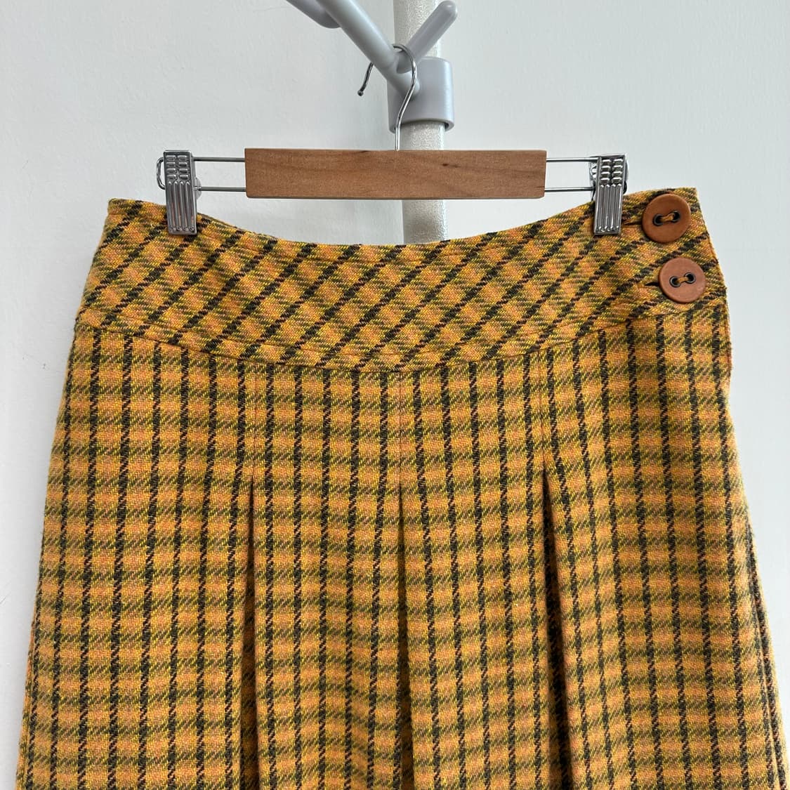 막스마라 막스앤코 울 모헤어 플리츠 스커트 상품이미지2