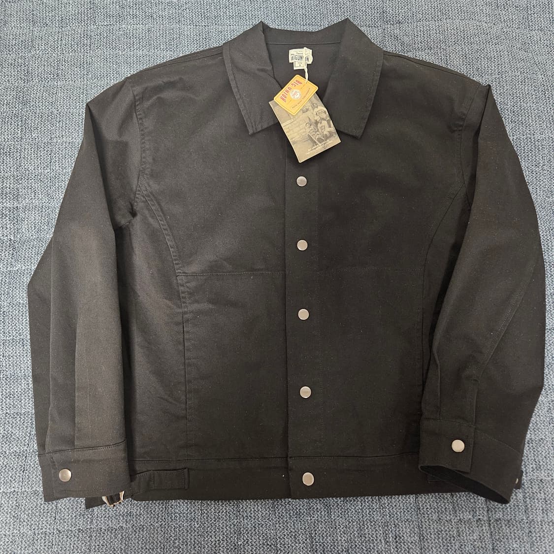 [새제품] 빅유니온 몰스킨 코치 자켓 블랙 S 상품이미지2