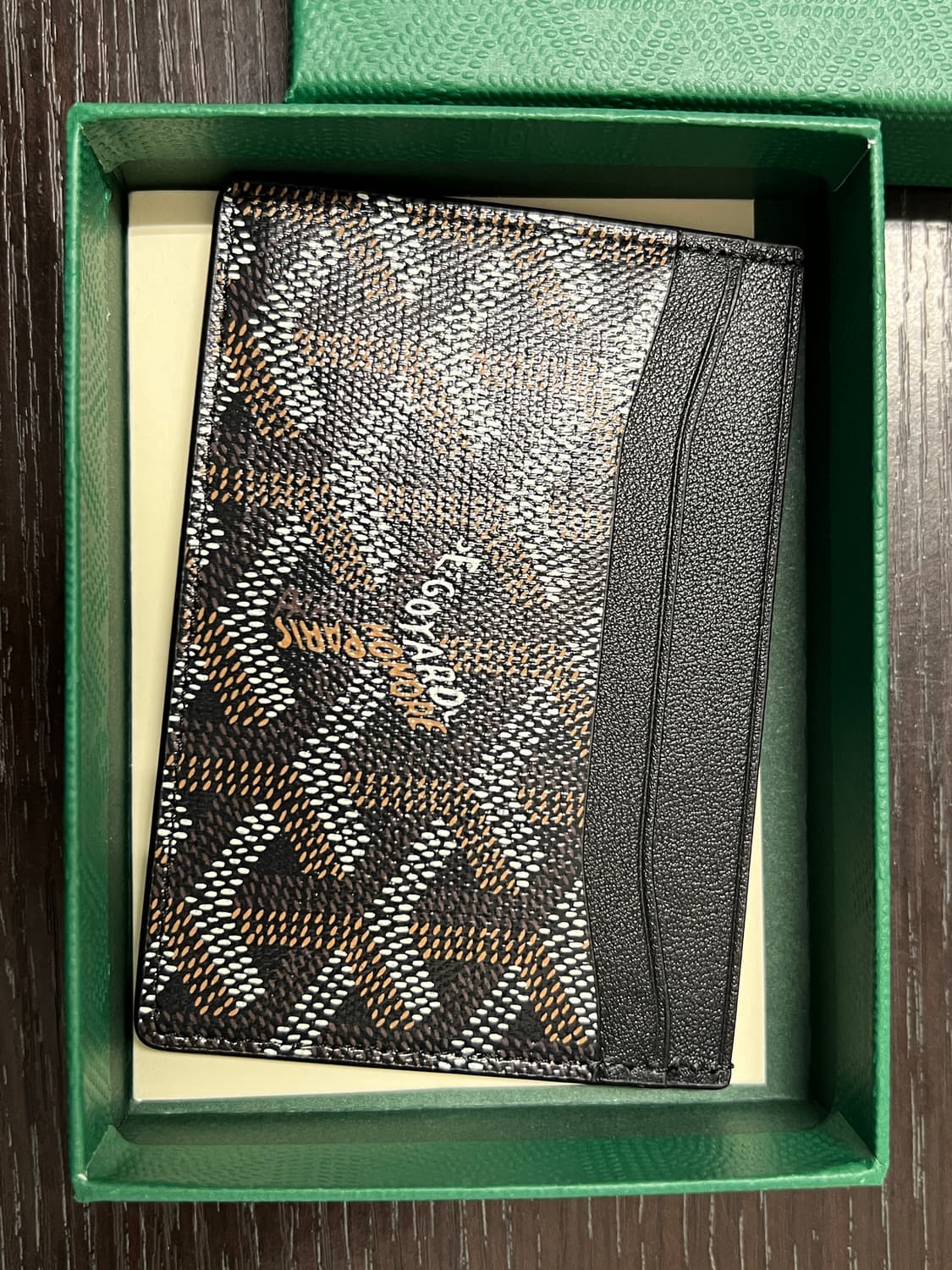 고야드 생쉴피스 블랙 카드지갑 상품이미지3