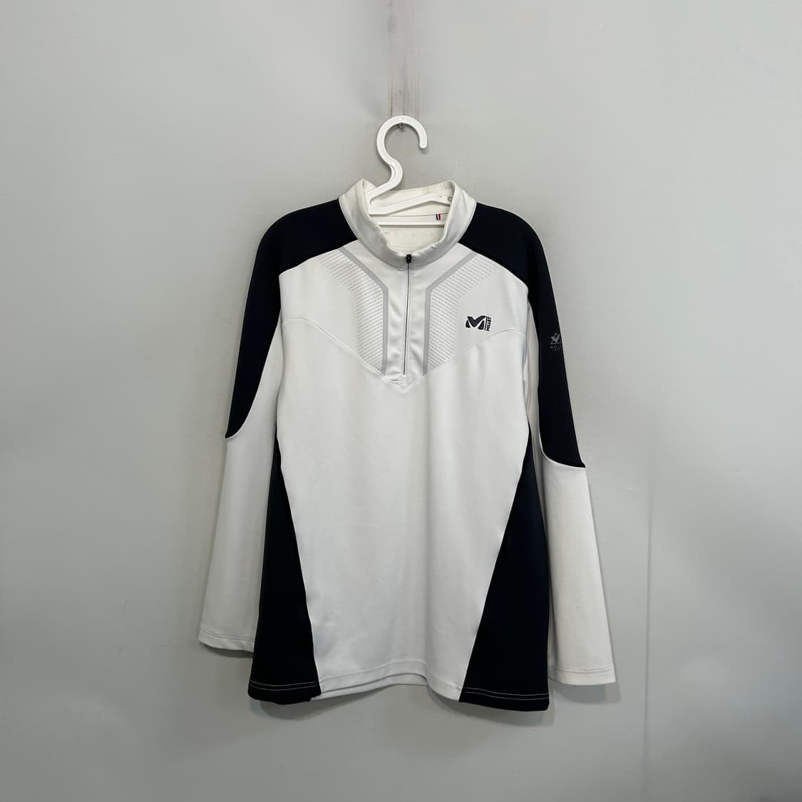 밀레 남성 반집업 티셔츠 105 상품이미지1