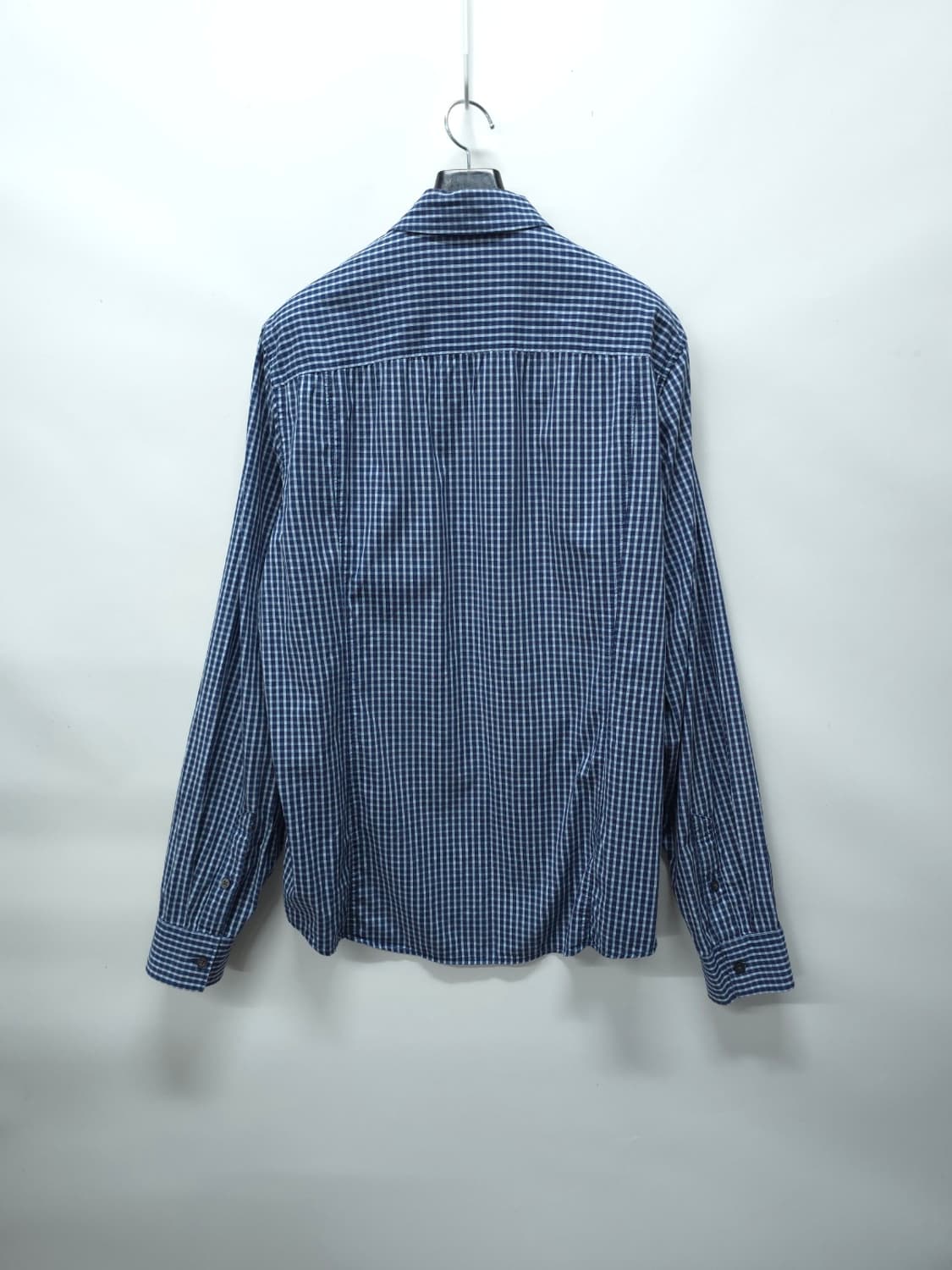 캘빈클라인 진 견장 디테일 블루 체크 셔츠 (105~110) 상품이미지9