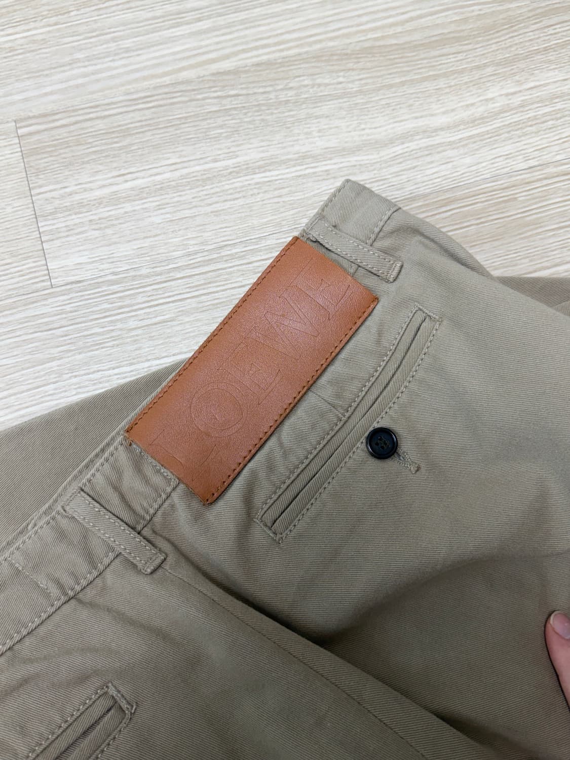 로에베 피셔맨 팬츠 베이지 상품이미지6