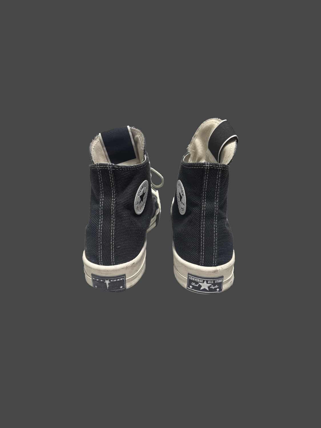 (310) 컨버스 다크쉐도우 터보다크 척70 하이 블랙 상품이미지3