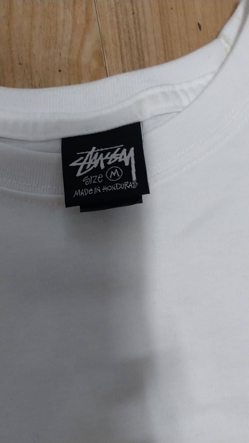 스투시 8볼 피그먼트 반팔 화이트 M 상품이미지2