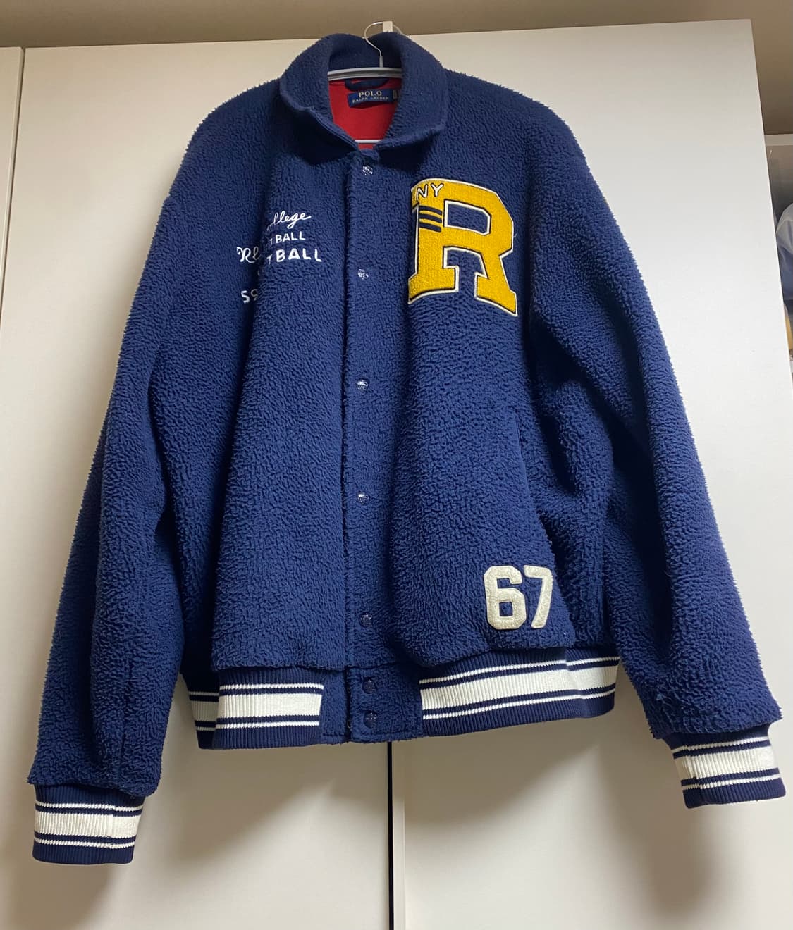 폴로랄프로렌 후리스 바티시 레터맨 XL 상품이미지2