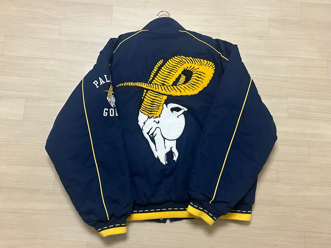 [XL] 팔라스 고트 바시티 자켓 네이비 상품이미지2