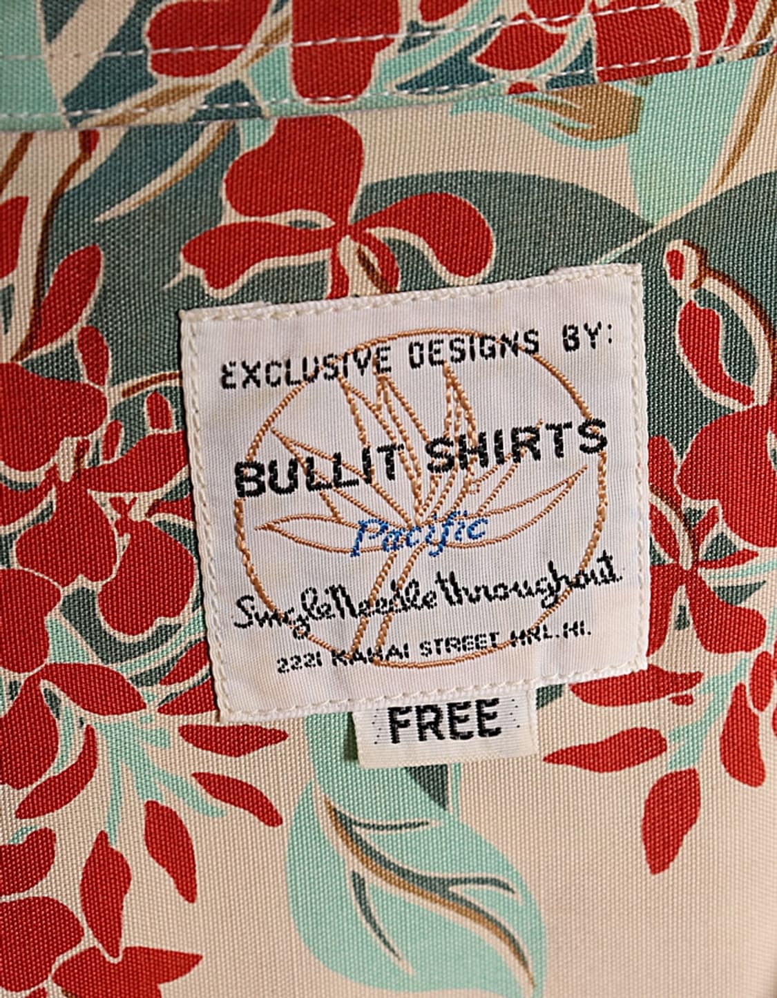 BULLIT SHIRTS Rayon Aloha Shirts 상품이미지9