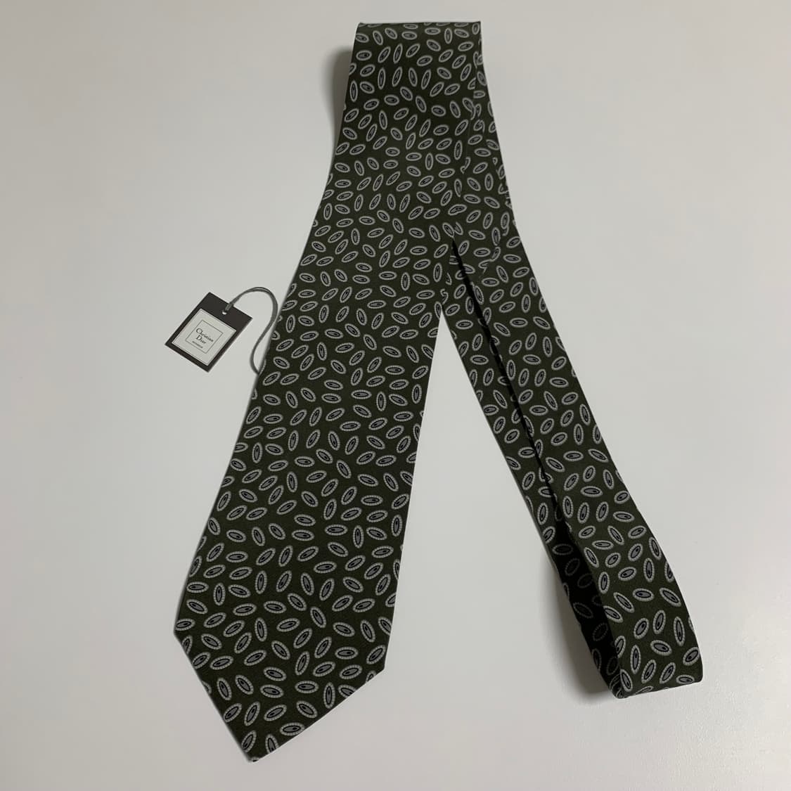 크리스찬 디올 택 달린 미품 명품넥타이 A+등급 8.5cm 상품이미지8