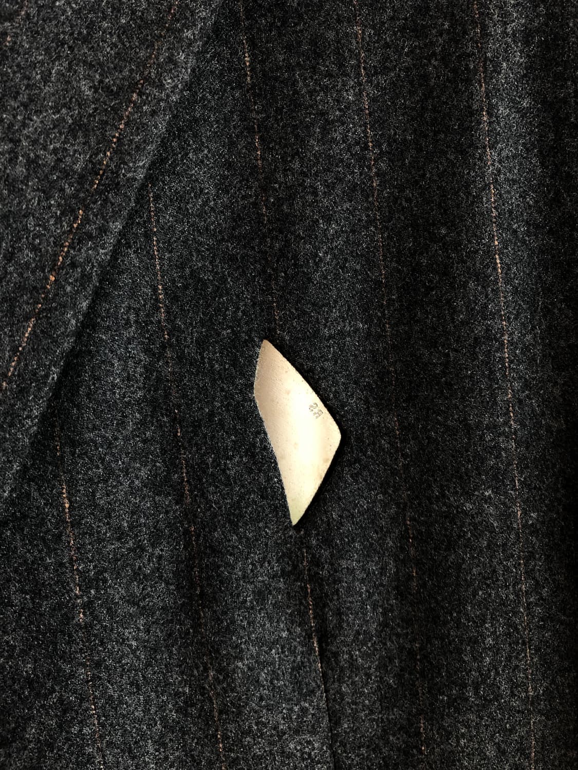 라프시몬스 미러 브로치 울 수트 상품이미지3