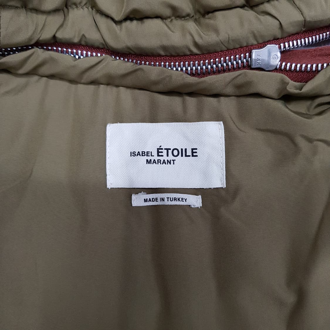 이자벨마랑 테라코타 벨티드 후드 패딩  36사이즈 상품이미지8