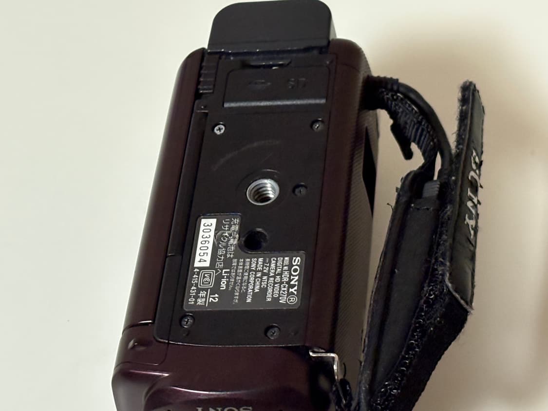 소니 hdr cx270v 캠코더 상품이미지5