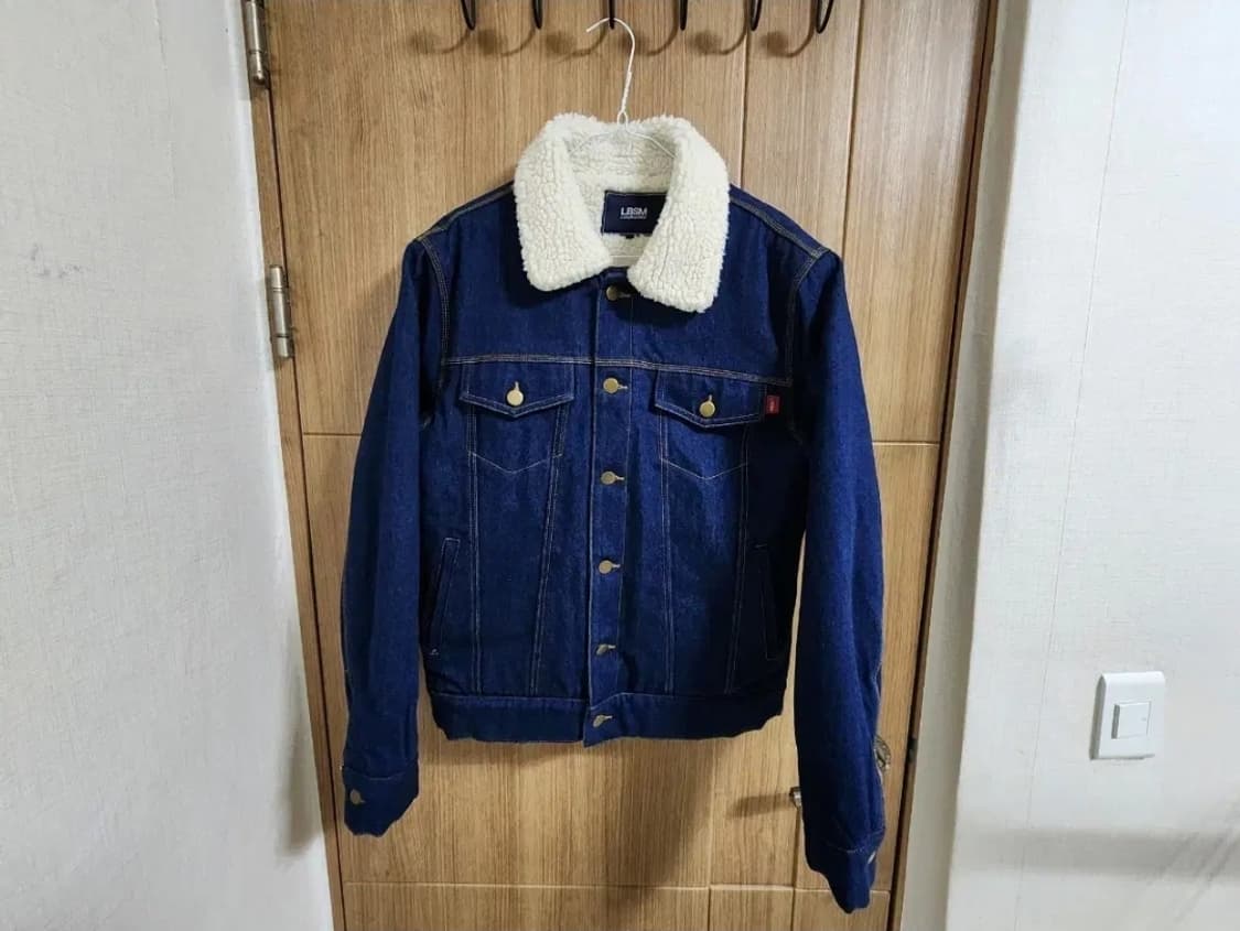 (M)LBSM 양털 쉐르파 데님 자켓 상품이미지1