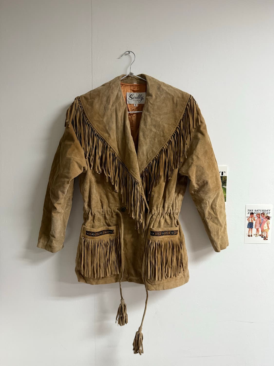 Vintage scully fringe jacket 프린지자켓 상품이미지7