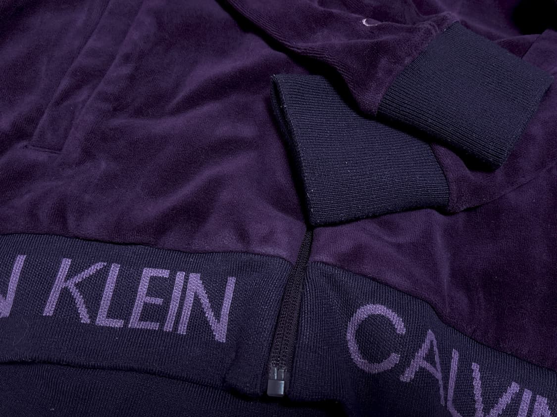 캘빈클라인 벨벳 후드집업 & 치마 셋업 상품이미지7