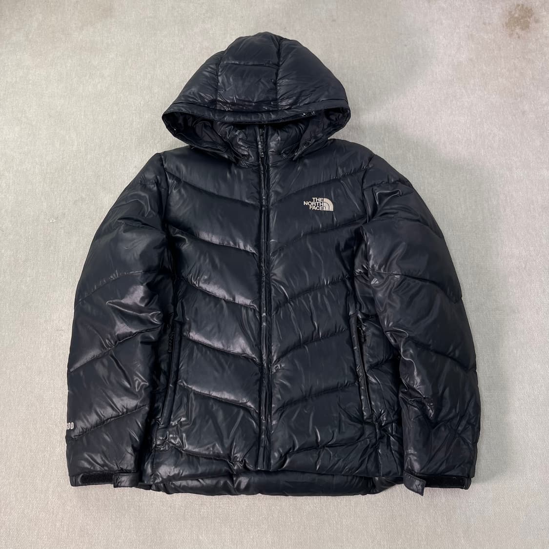 W 95 노스페이스 600 유광 경량 패딩 상품이미지1