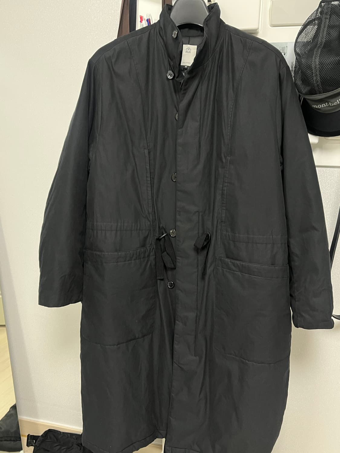 [2] 폴리테루 헤비 델 코트 블랙 23fw 상품이미지2