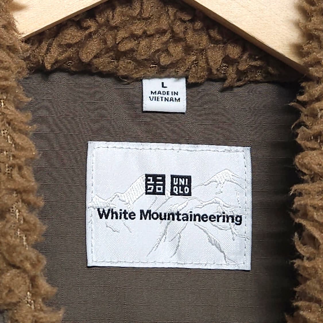 100)유니클로x화이트 마운티니어링 플리스 후리스 풀오버 상품이미지5