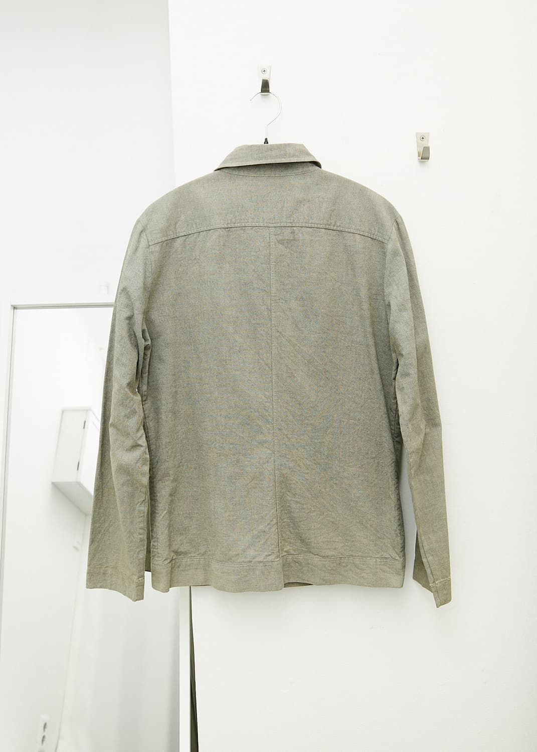 'Sample' Hidden Buttons Coverall Jacket 상품이미지4