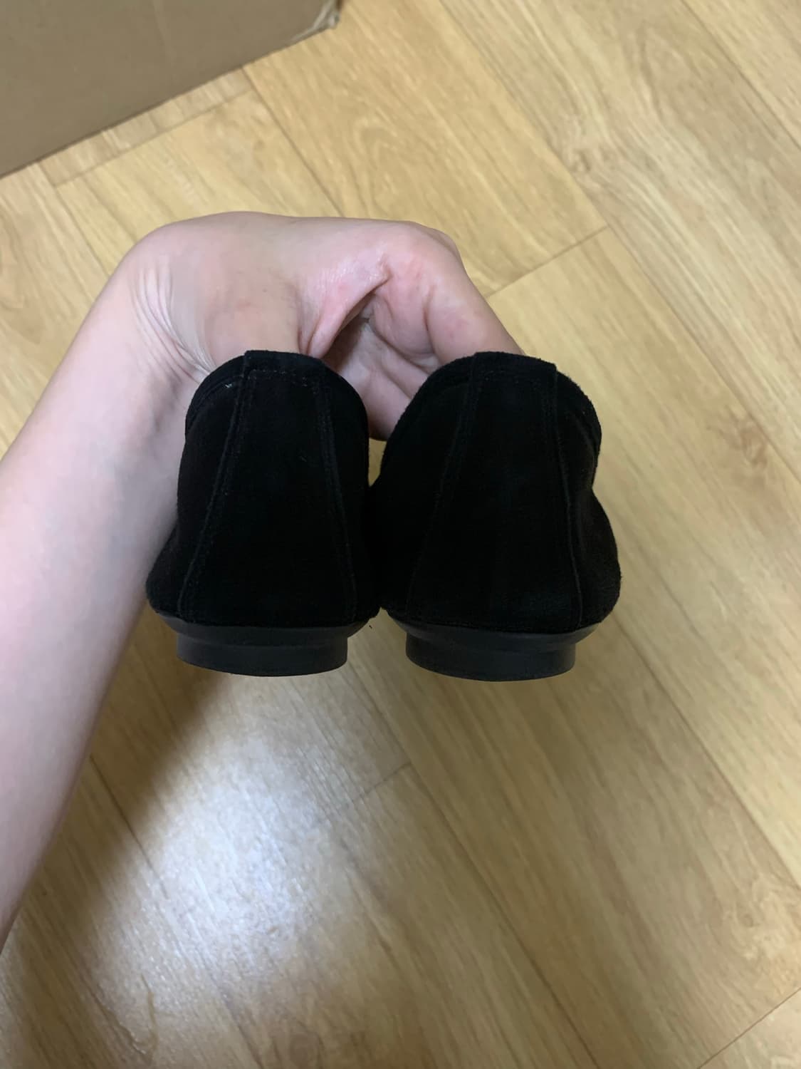 흐꺙 하모니 스웨이드 블랙 [39] 상품이미지4