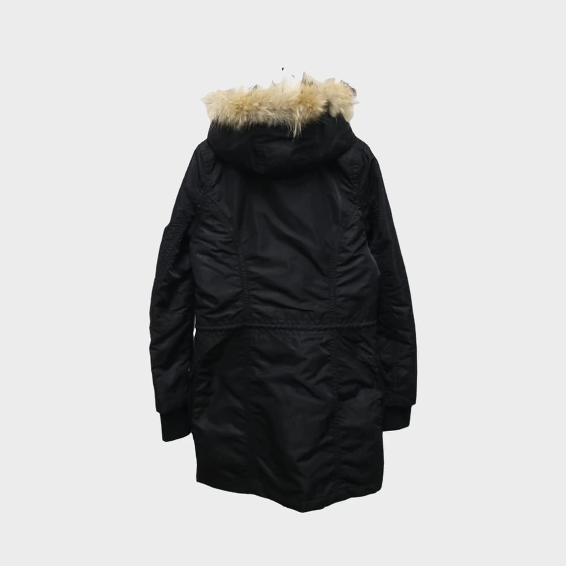 마우지 블랙 울혼방 야상 자켓 60623 상품이미지2