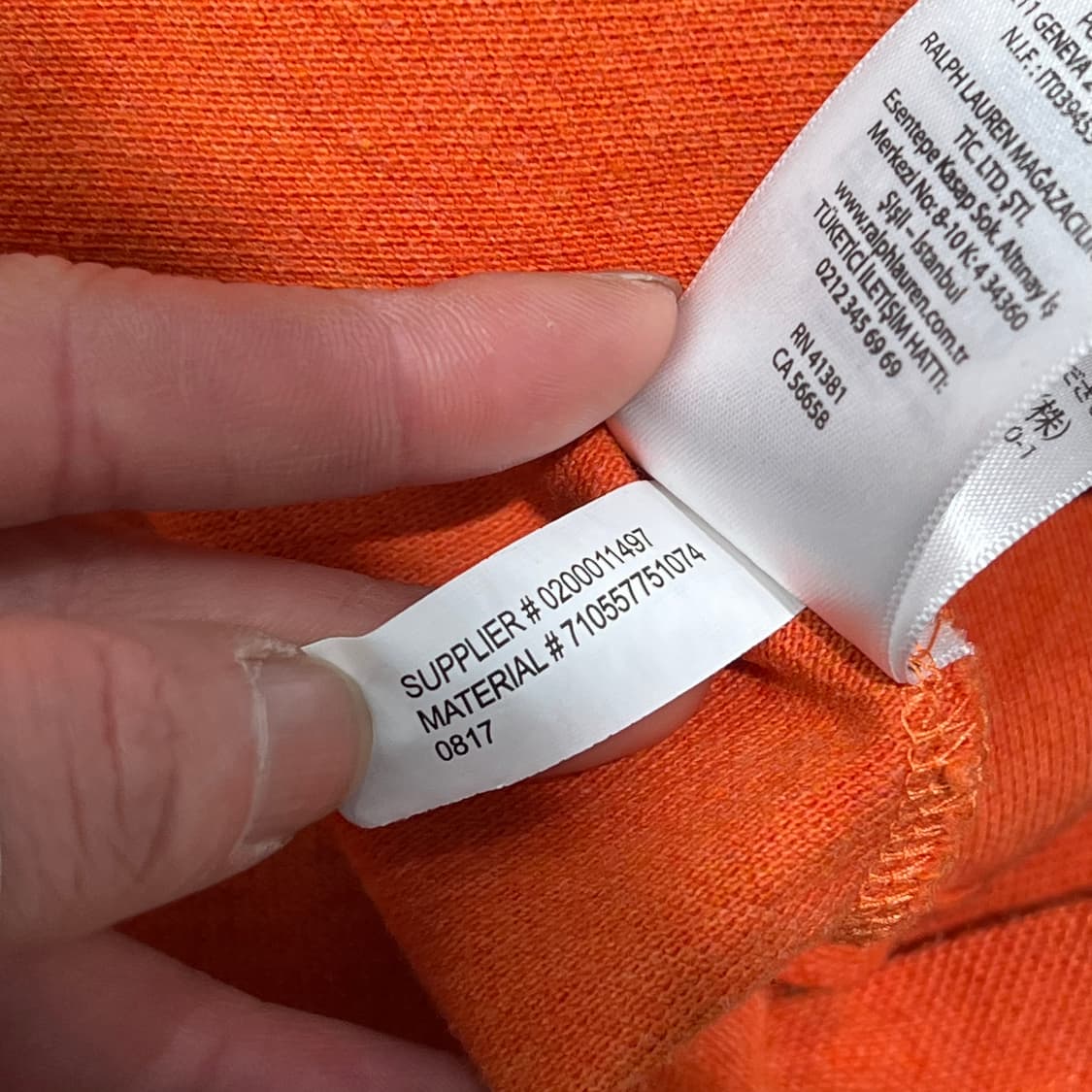 폴로 랄프로렌 카라반팔티 s10427 상품이미지8