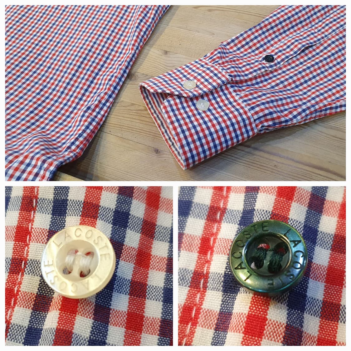 77.라코스테 스판 블록셔츠  상품이미지4