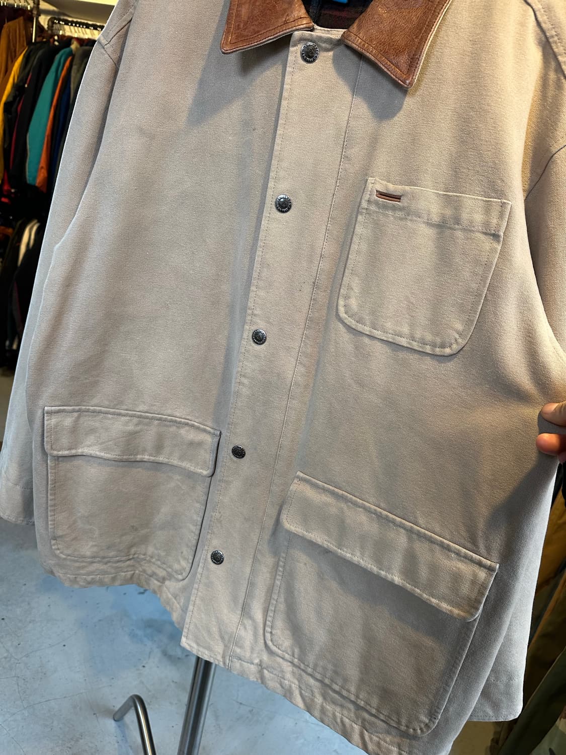 펜들턴 헤비 코튼 울라이닝 초어 워크자켓 상품이미지4