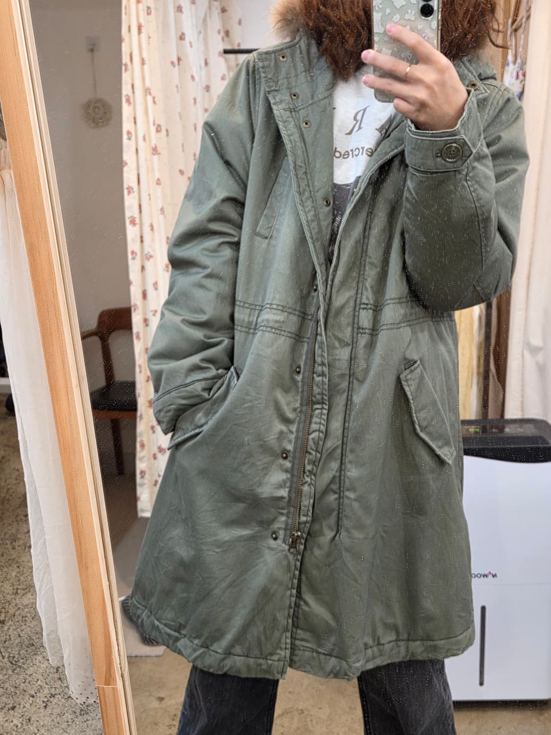 아방핏 롱 야상 상품이미지7